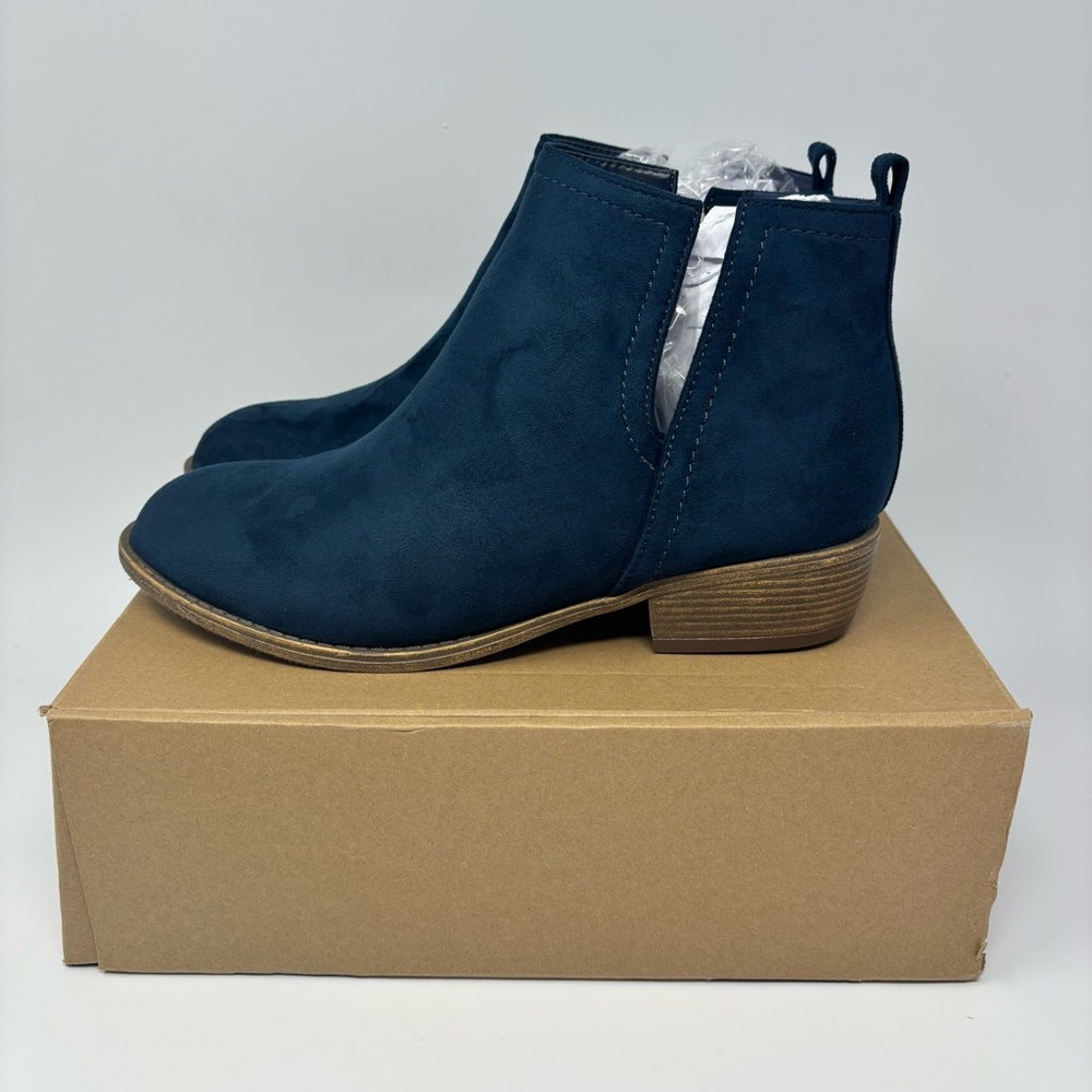 Journee Collection Rimi Booties WIDE 8.5 - Picture 4 of 9